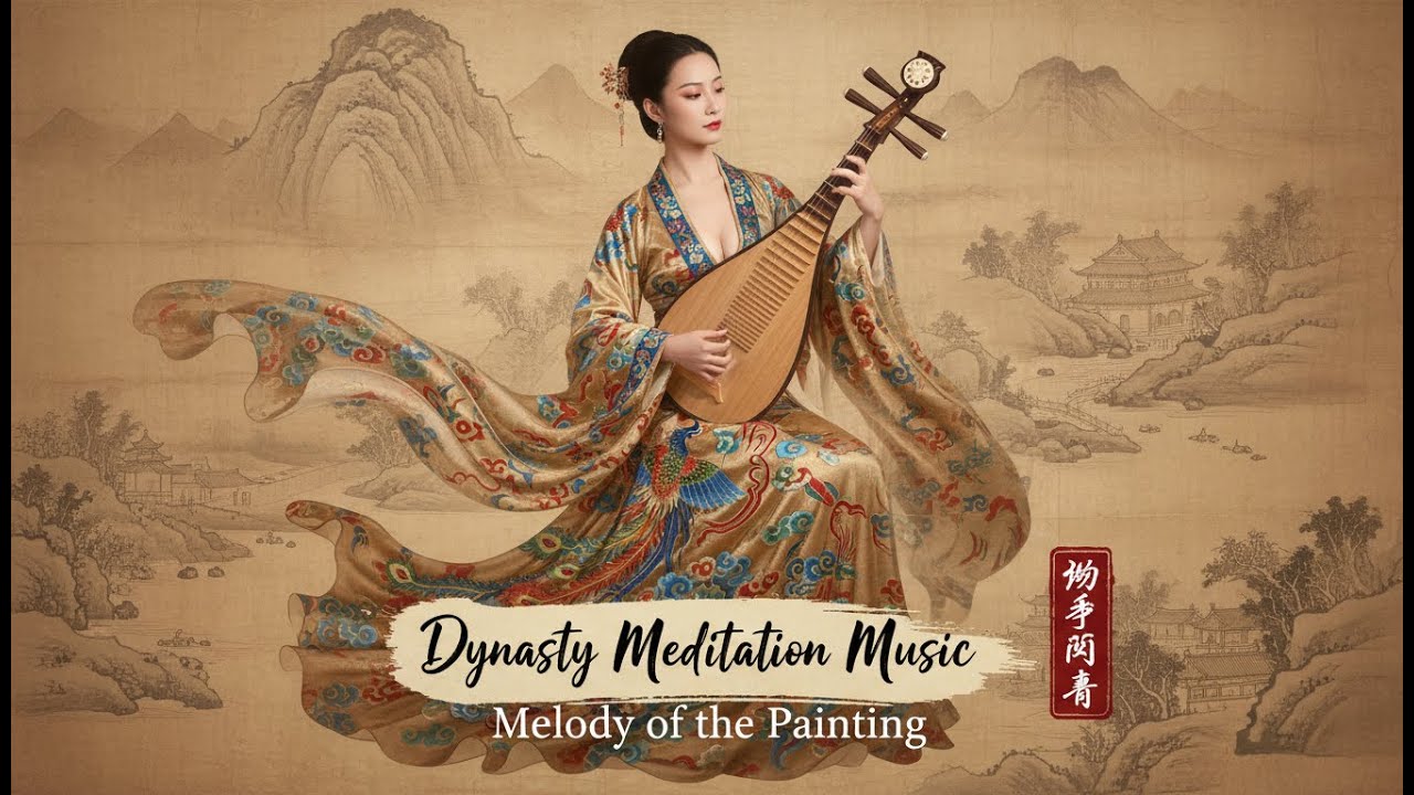 Living Silk Painting | Artistic Chinese Music for Imagination