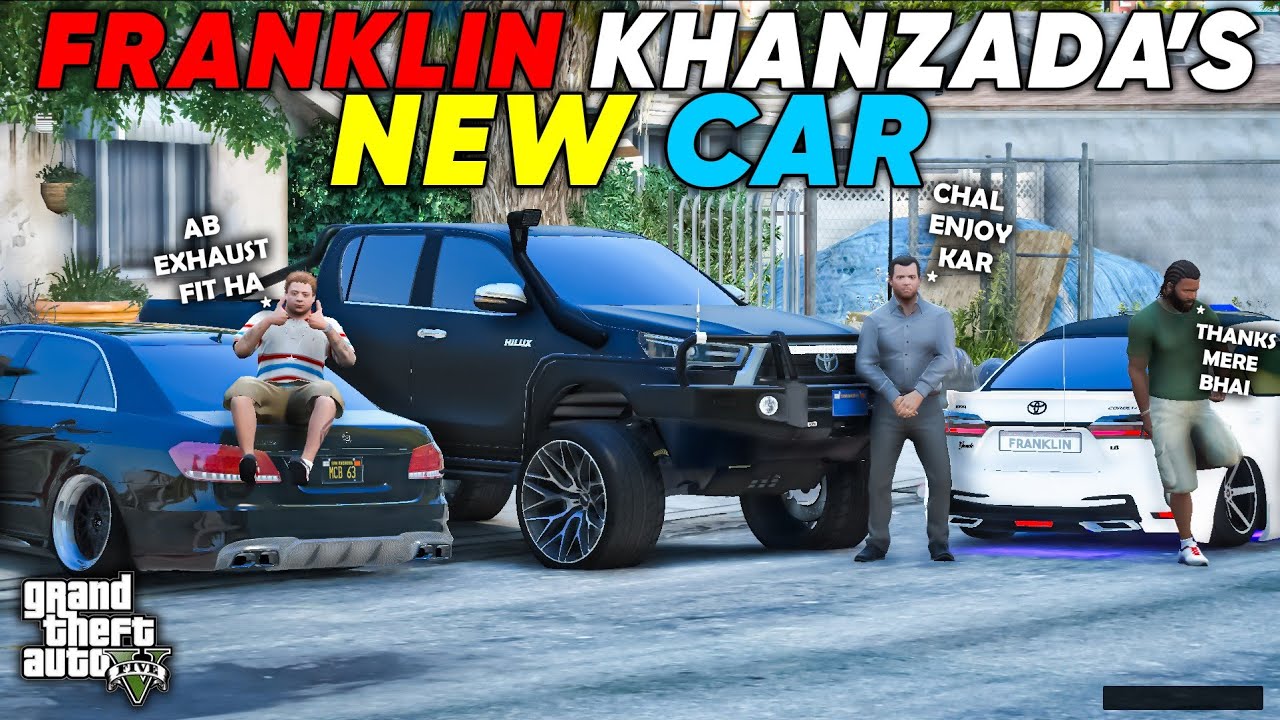 MICHAEL HANDED OVER GRANDE TO FRANKLIN KHANZADA | E63 NEW EXHAUST | GTA 5 | Real Life Mods #619 |