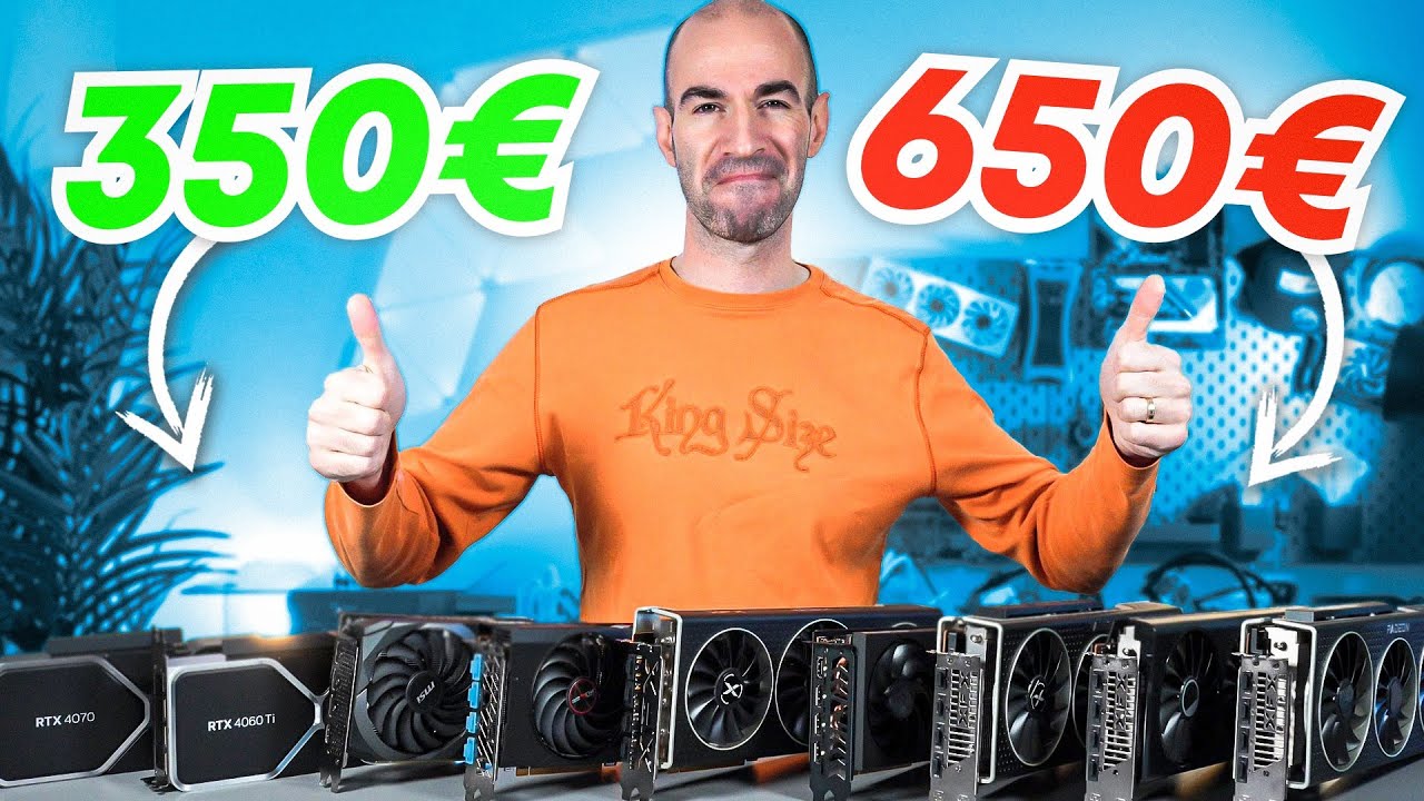 Comparatif de 9 CARTES GRAPHIQUES pour jouer en QHD 1440p (350€ à 650€)