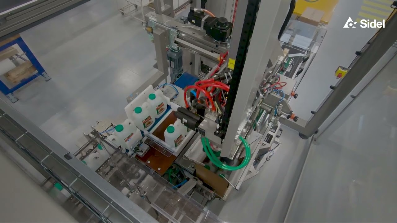 Cermex SD automatic top loading case packer