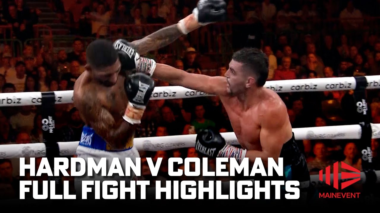 Issac Hardman vs Troy Coleman: Full Fight Highlights | Main Event | Fox Sports Australia 🥊