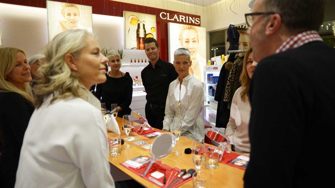 DONNA-Modelwettbewerb 2017: Warm-up im CLARINS Skin Spa München