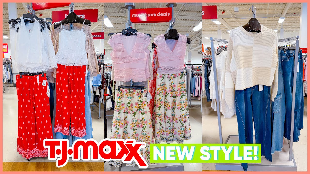 TJ MAXX NEW FINDS CASUAL CLOTHING FOR LESS| TJMAXX SPRING 2026 | TJMAXX SHOP WITH ME FOR LESS!