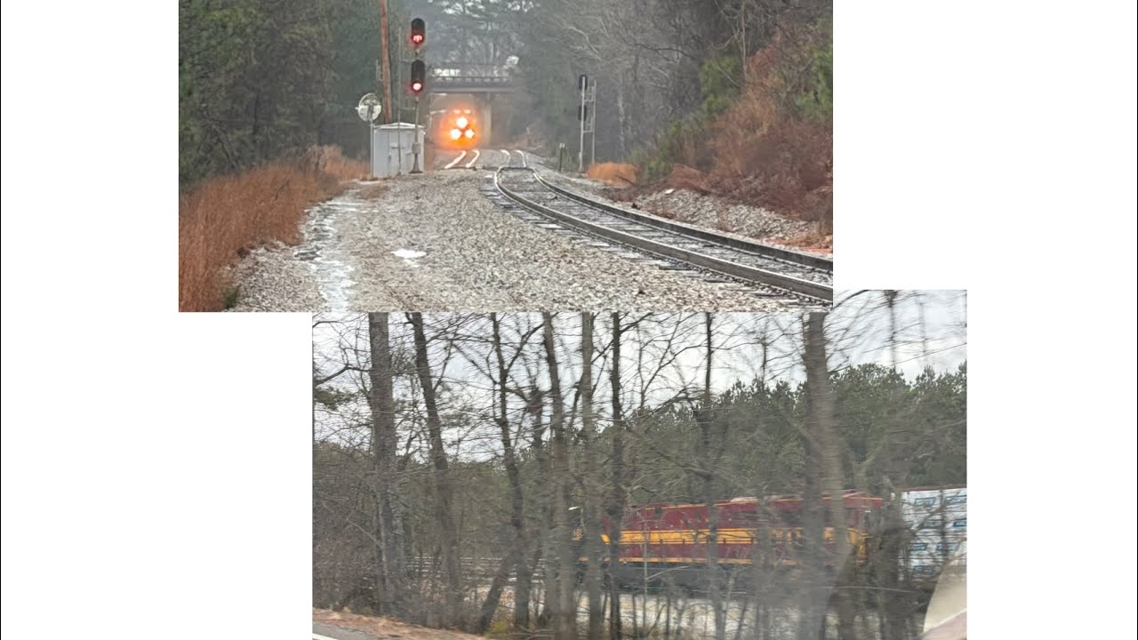 Catching and Chasing a CSX train from Auburn to Dacula GA! 🚂 