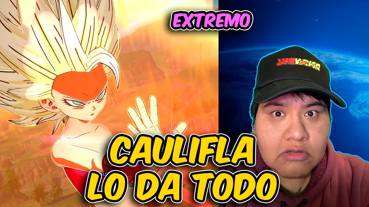Caulifla desafia a Golden Freezer - Dragon Ball Sparking Zero