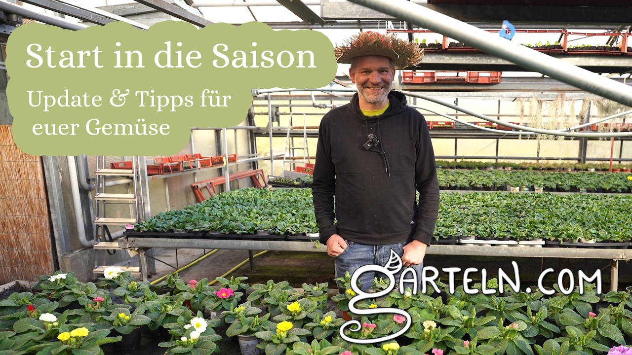 Start in die Gartensaison mit Gemüsetipps und Auflösung Schätzspiel