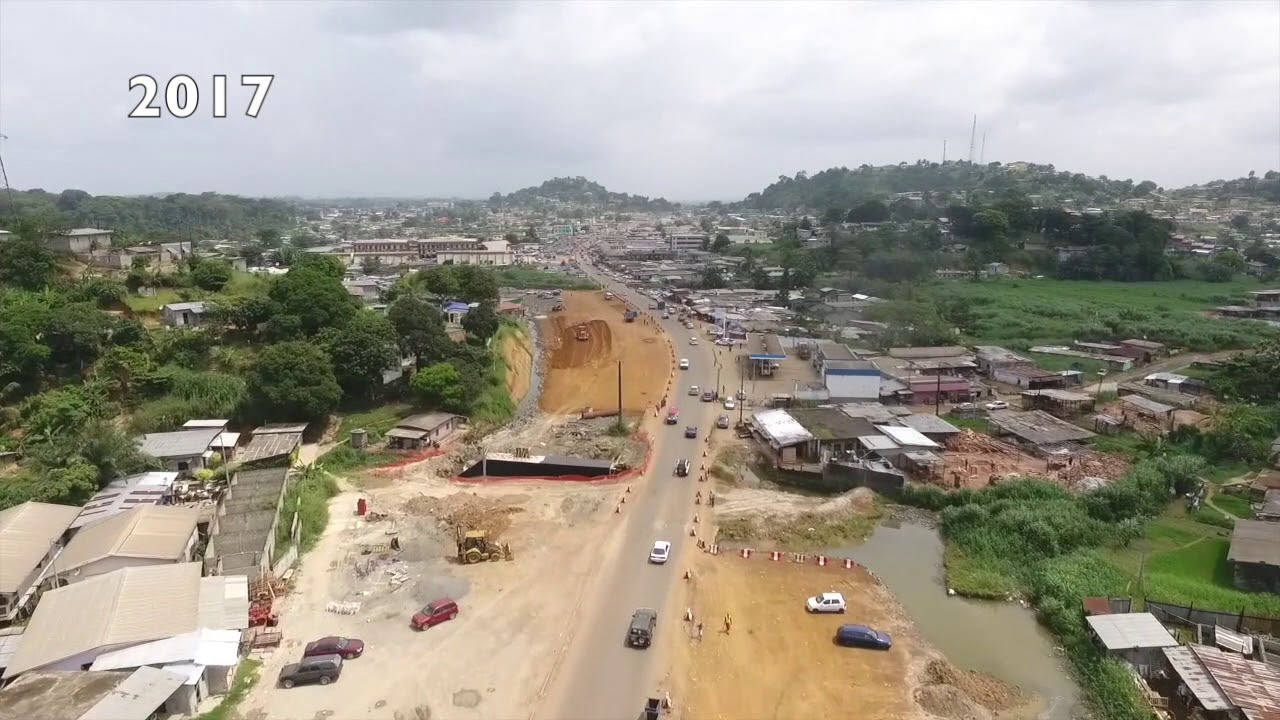 Gabon : l'axe pk5-pk2 , Octobre 2018