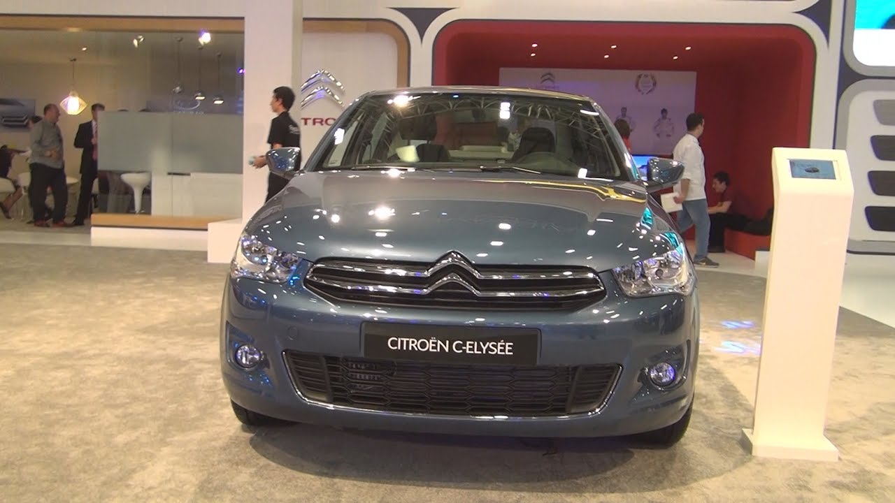 Citroën C-Elysée (2015) Exterior and Interior