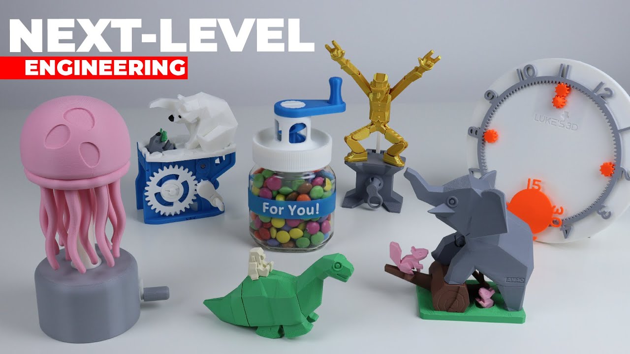 Epic Mechanical 3D Printing Ideas That Redefine Creativity!