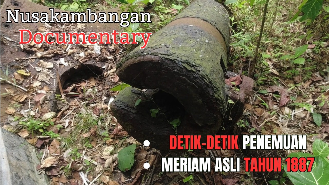 Detik-Detik Penemuan Meriam Asli Peninggalan Portugis Tahun 1887 di Pulau Nusakambangan. Ep. 16