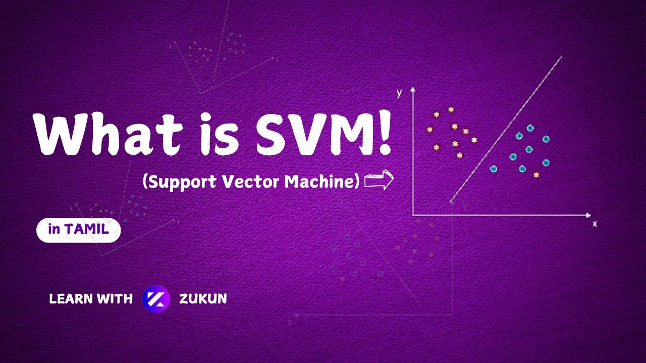 What is SVM | Support Vector Machine | in Tamil