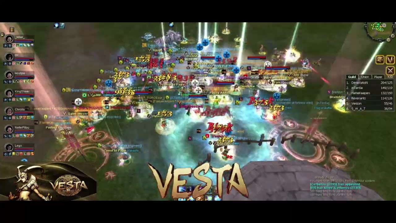 FlameKeepers&Union VS ALL SERVER (HOTAN FW) | Vesta Online