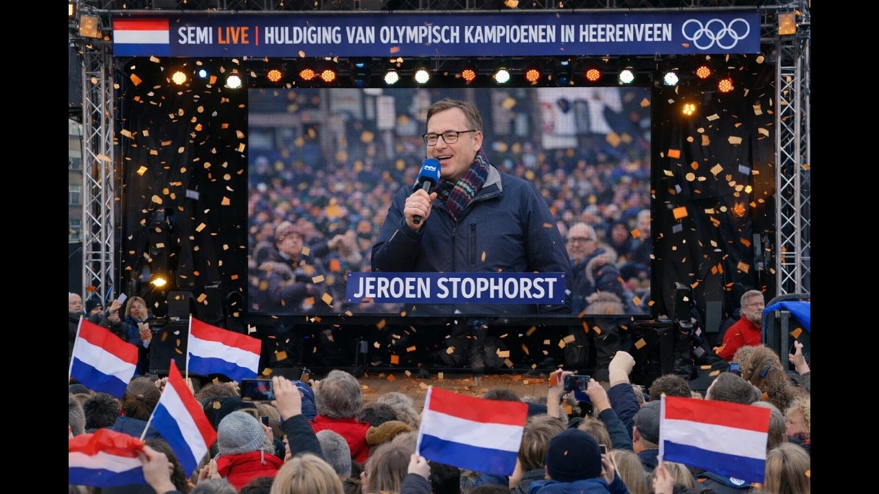 Semi LIVE Huldiging van olympisch kampioenen in Heerenveen