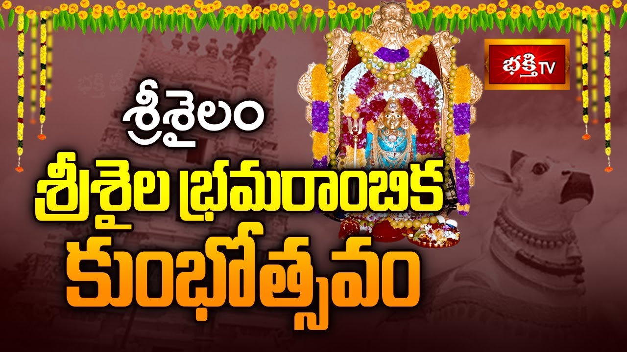 శ్రీశైలం శ్రీ భ్రమరాంబికా దేవి కుంభోత్సవం | Sri Bramarambika Kumbotsavam in Srisailam | Bhakthi TV