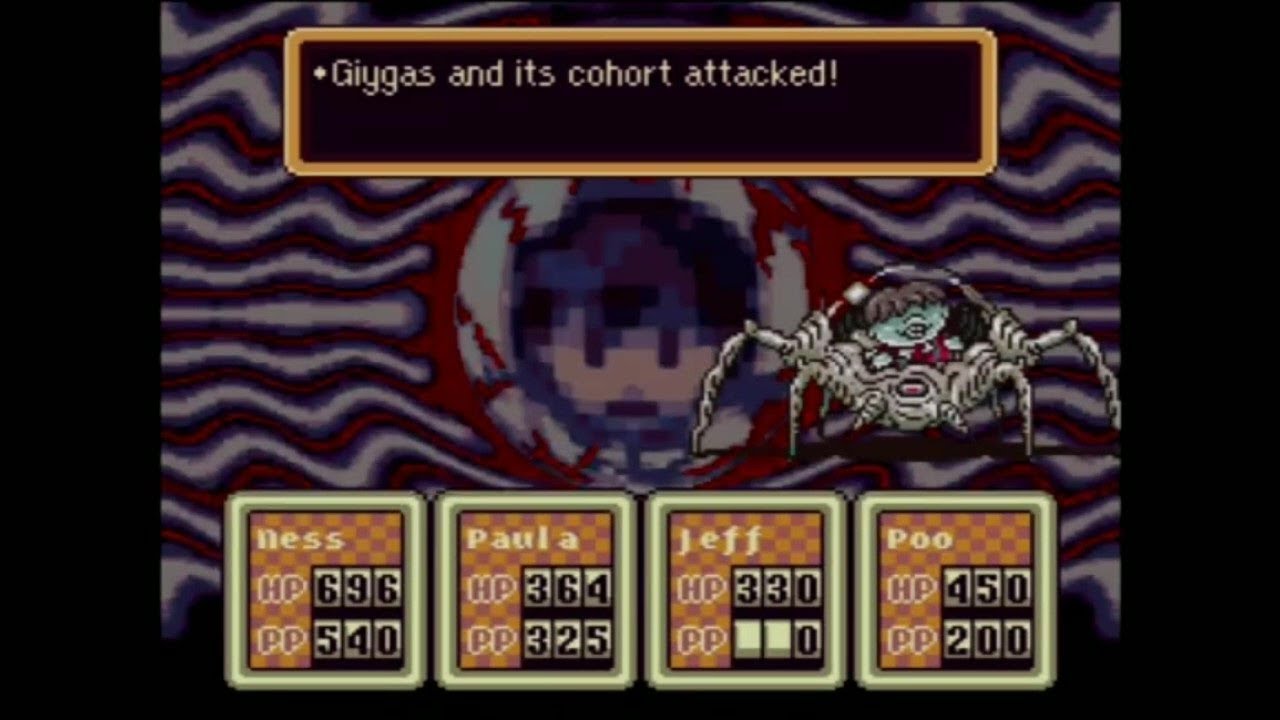 Earthbound - Heavily Armed Pokey & Giygas