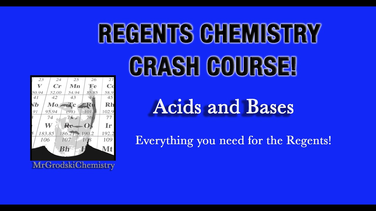 Crash Course Regents Chemistry 7 - Acid and Bases