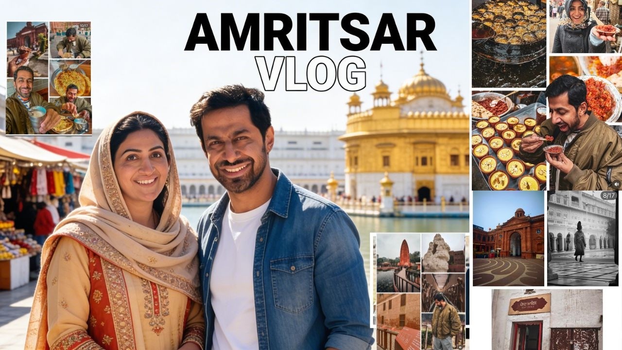 1 Day in Amritsar 🇮🇳 | Street Food, Local Market & Jallianwala Bagh