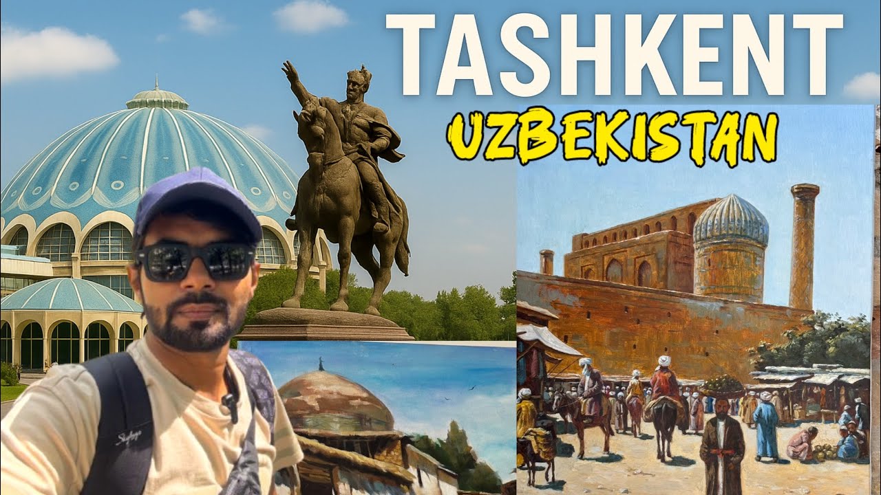Exploring the Heart of Tashkent 🇺🇿 | Hidden Gems & Iconic Spots You Can’t Miss! | Wanderer Heera