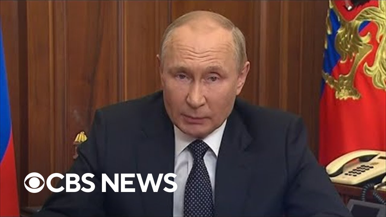Putin mobilizes Russian reservists as Ukraine gains more ground in war