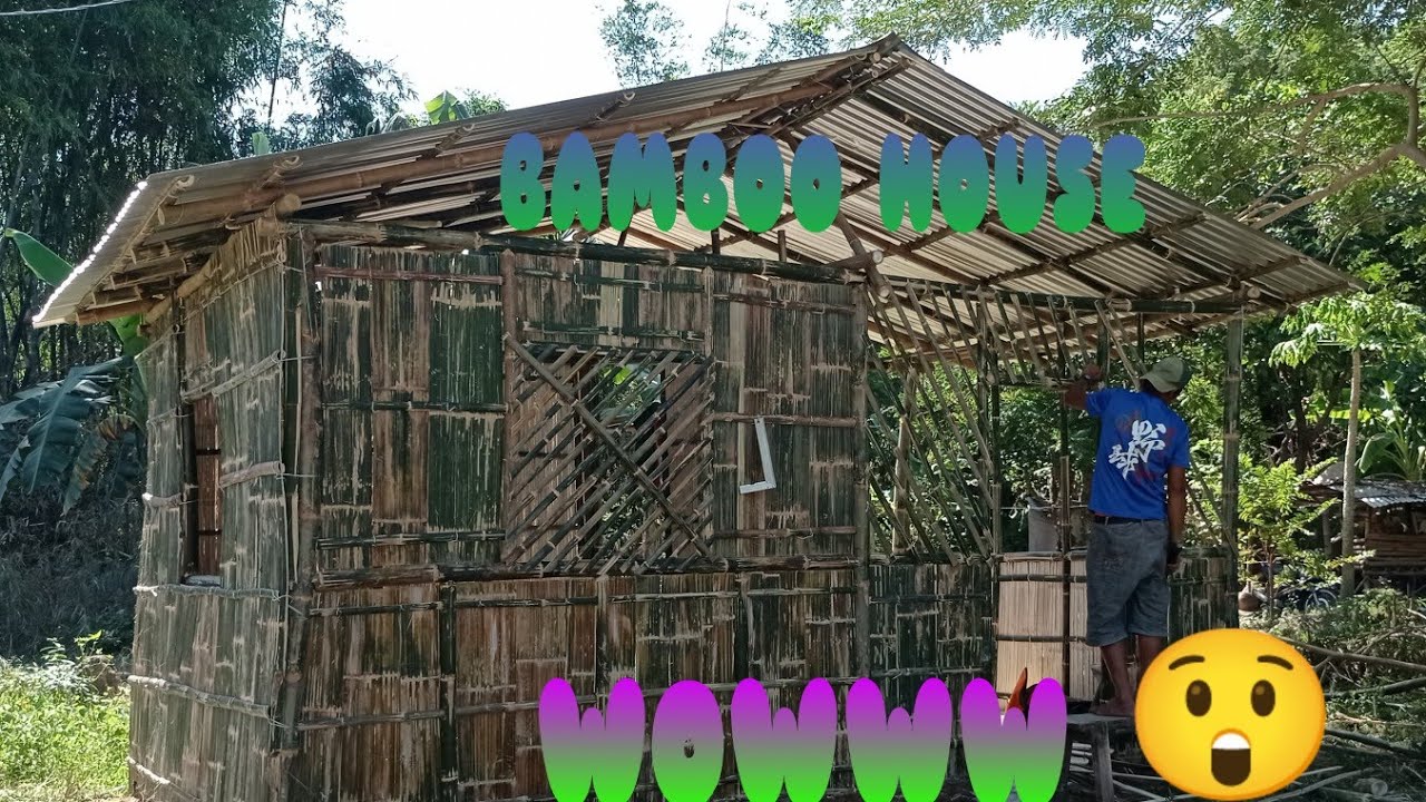 PAANO GAWIN ANG BAHAY NA KAWAYAN?#Rj Bandz Channel