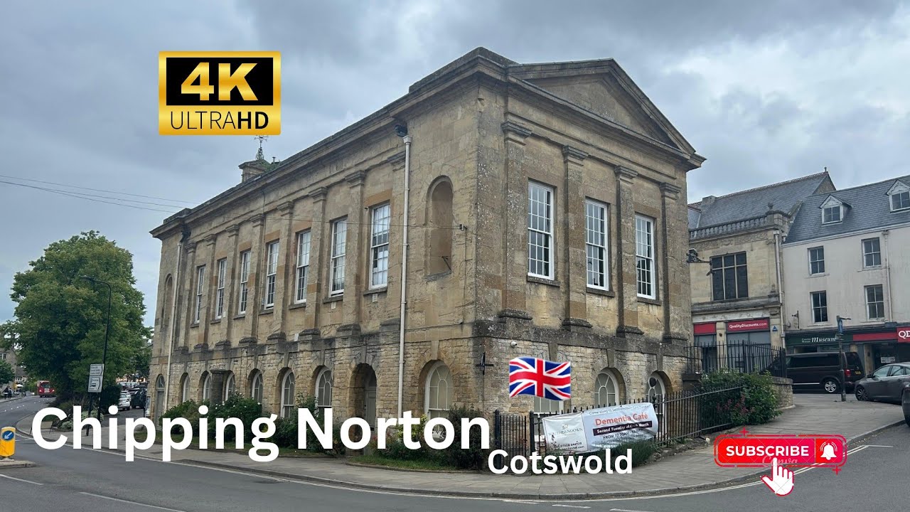Chipping Norton| Unexplored small town in Cotswold|Walking Tour|UK🇬🇧|[4K]