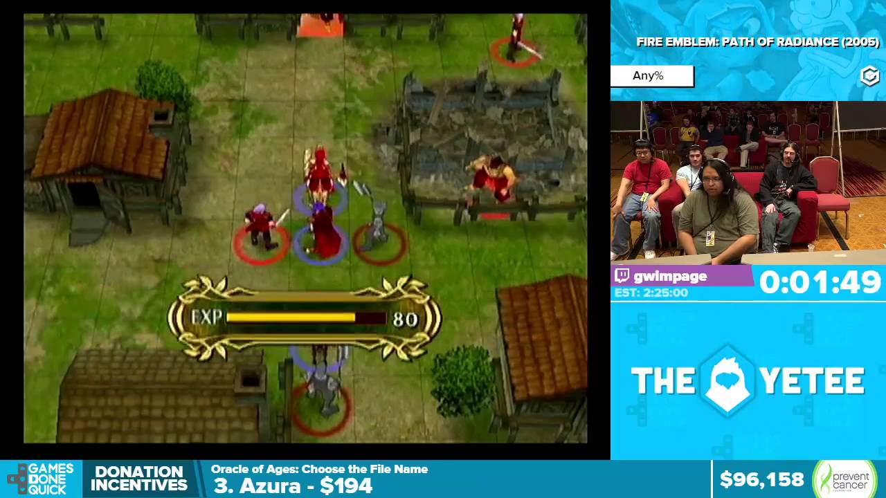 Fire Emblem: Path of Radiance by Gwimpage in 2:05:06 - Awesome Games Done Quick 2016 - Part 12