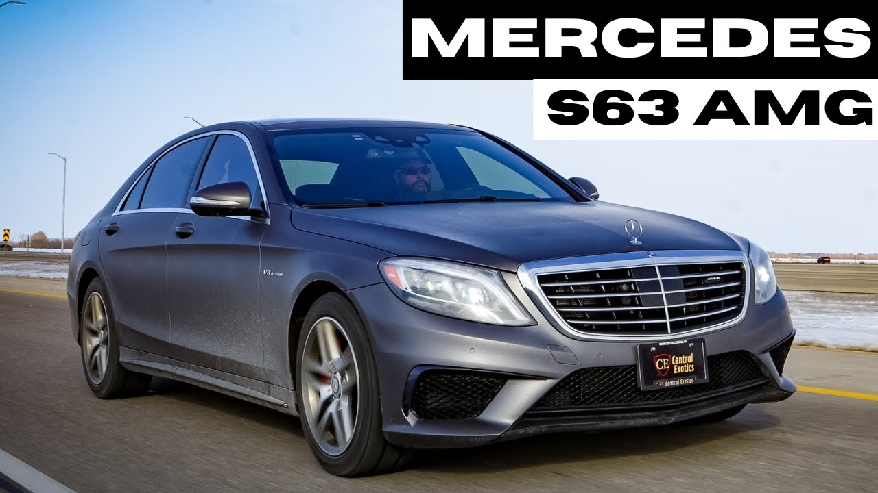 Mercedes S63 AMG 2015 года — это седан высшей категории класса люкс и производительности!