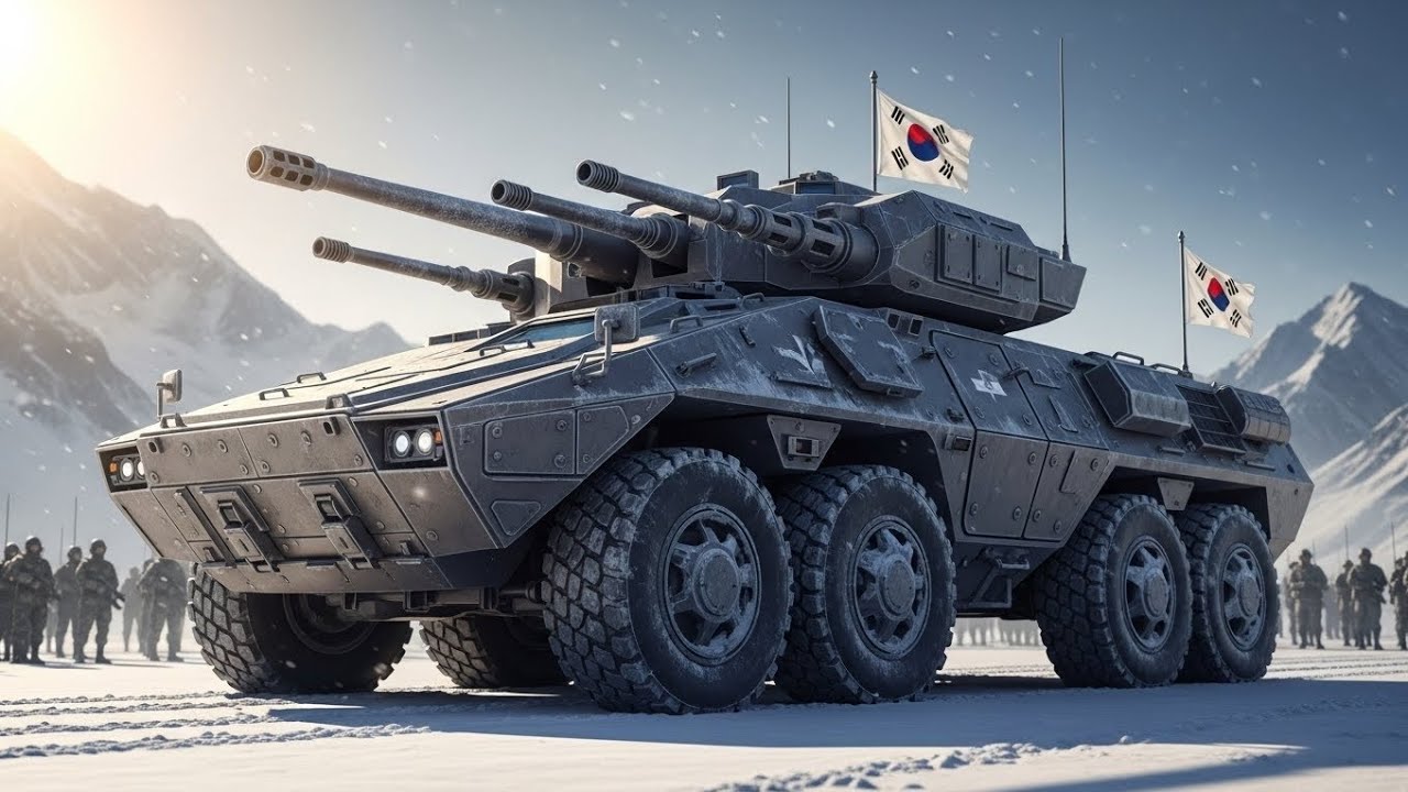 🔥🇰🇷 한국형 전차에 장착된 M134 미니건! 초고속 화력의 정점 😱💥