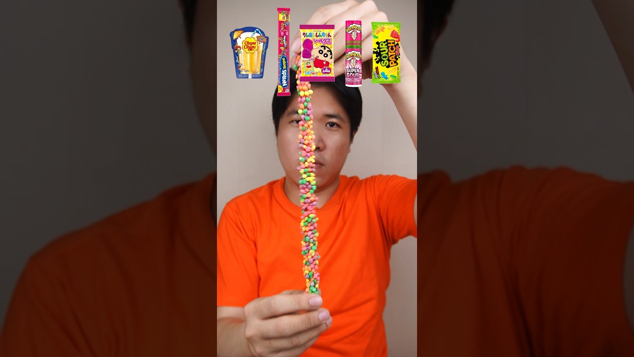 MAKAN PERMEN UNIK SUPERMARKET PART.3 #asmr #mukbang