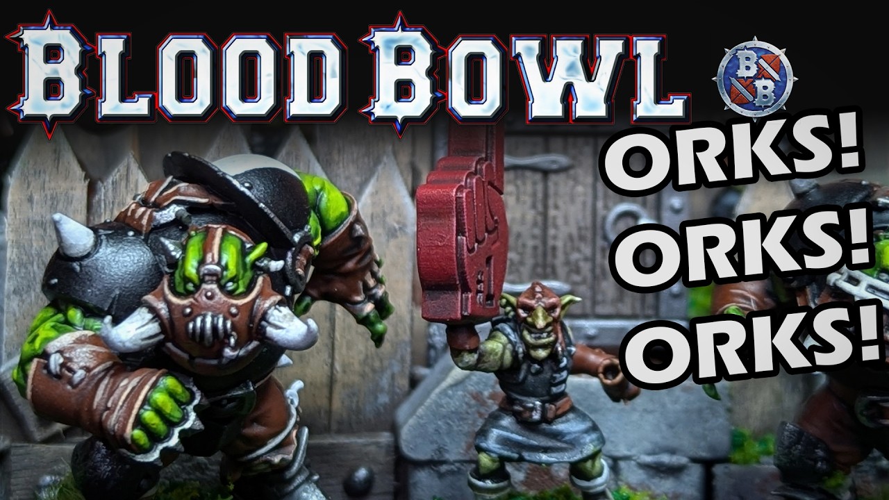 Building A Custom Blood Bowl Team For #orktober