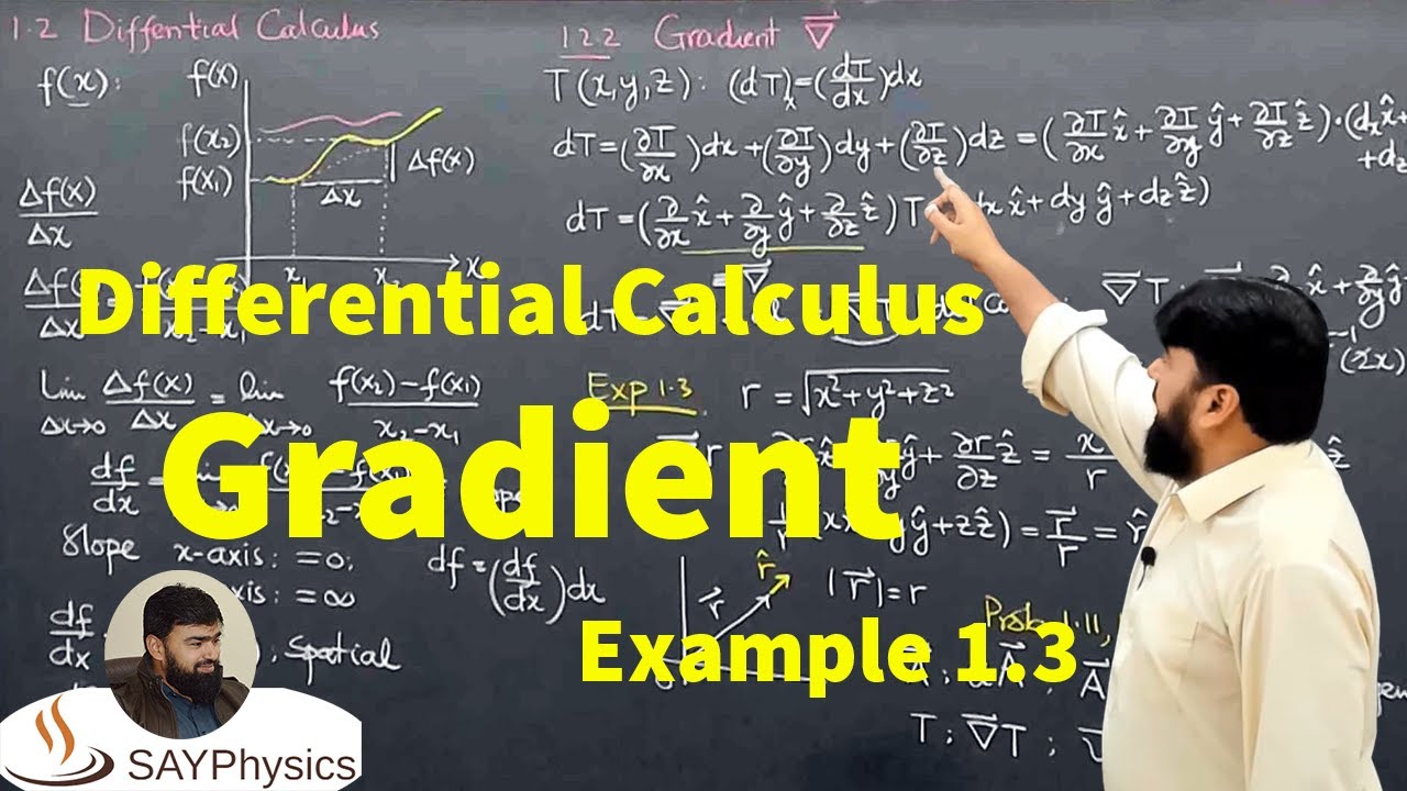 L7.1 Derivative and gradient | Difference between derivative and gradient