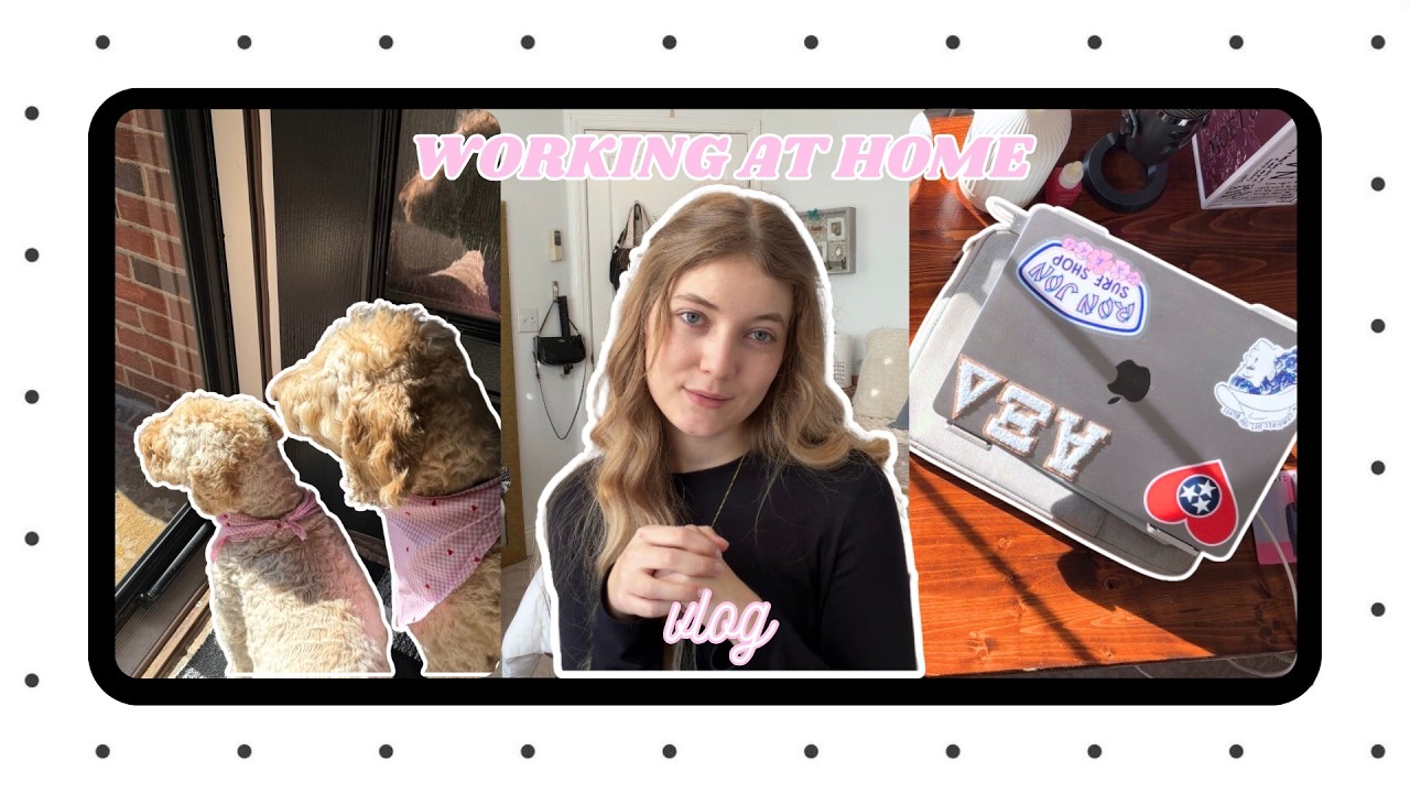 Work From Home With Me | Cozy Catch-Up 🤍