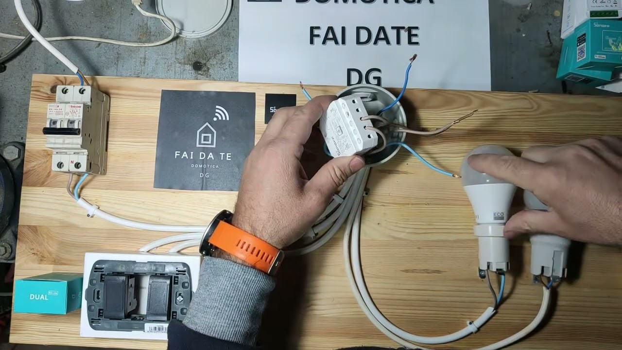 Sonoff dual come funziona