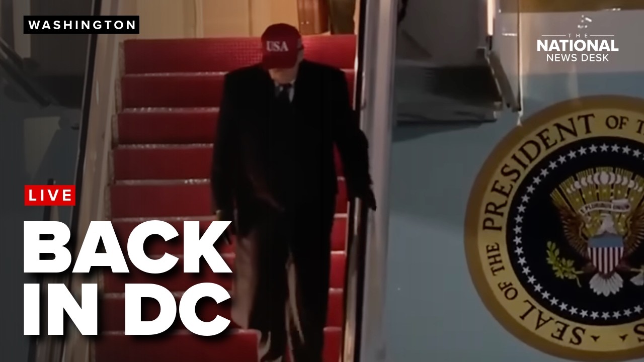 President Trump departs Palm Beach