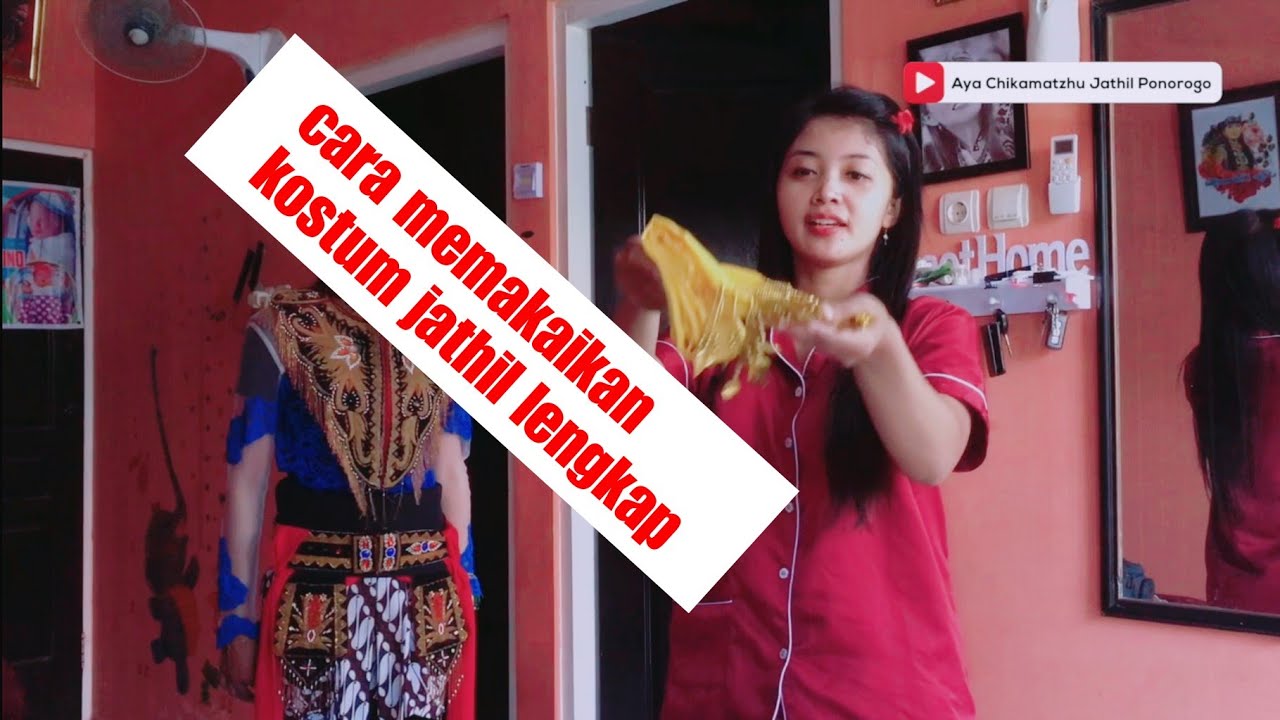 Cara memakaikan kostum Lengkap jathil Obyok