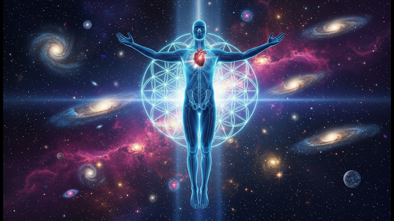 432Hz + 528Hz + 741Hz + 963Hz | The Quadruple Frequency Matrix :Deep Cellular Full Body Regeneration