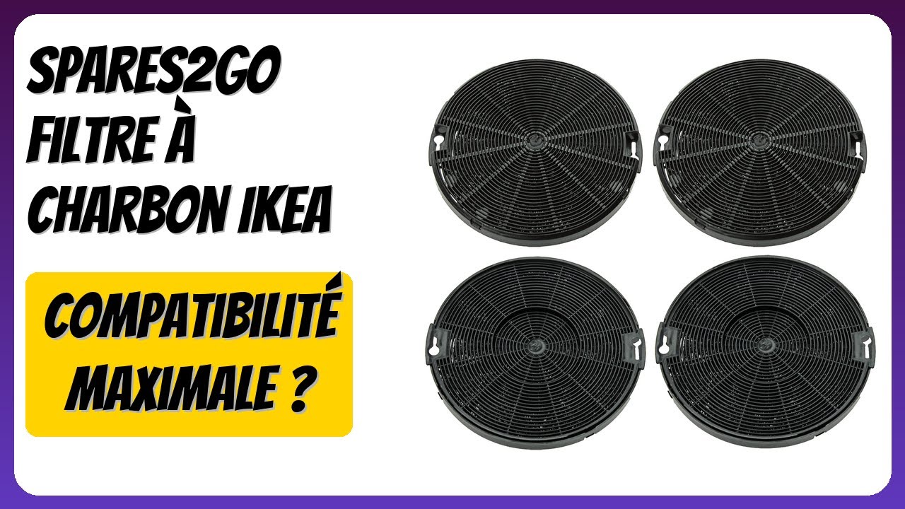 AVIS (2026) : Spares2go Filtre à charbon Ikea. DÉTAILS