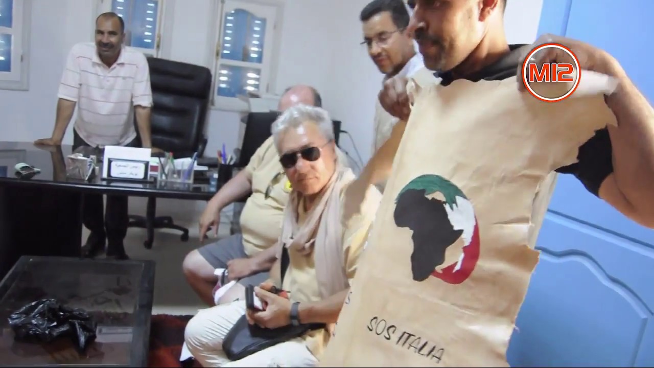 زيارة وفد عن جمعية أطباء متطوعون الايطالية sos italia للهلال الاحمر التونسي يدوز