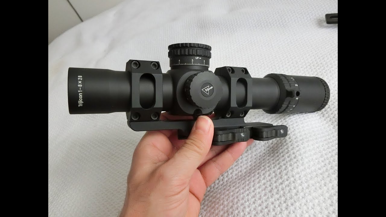 Trijicon Accupower 1-8 FFP MRAD Rifle Scope Quick Review