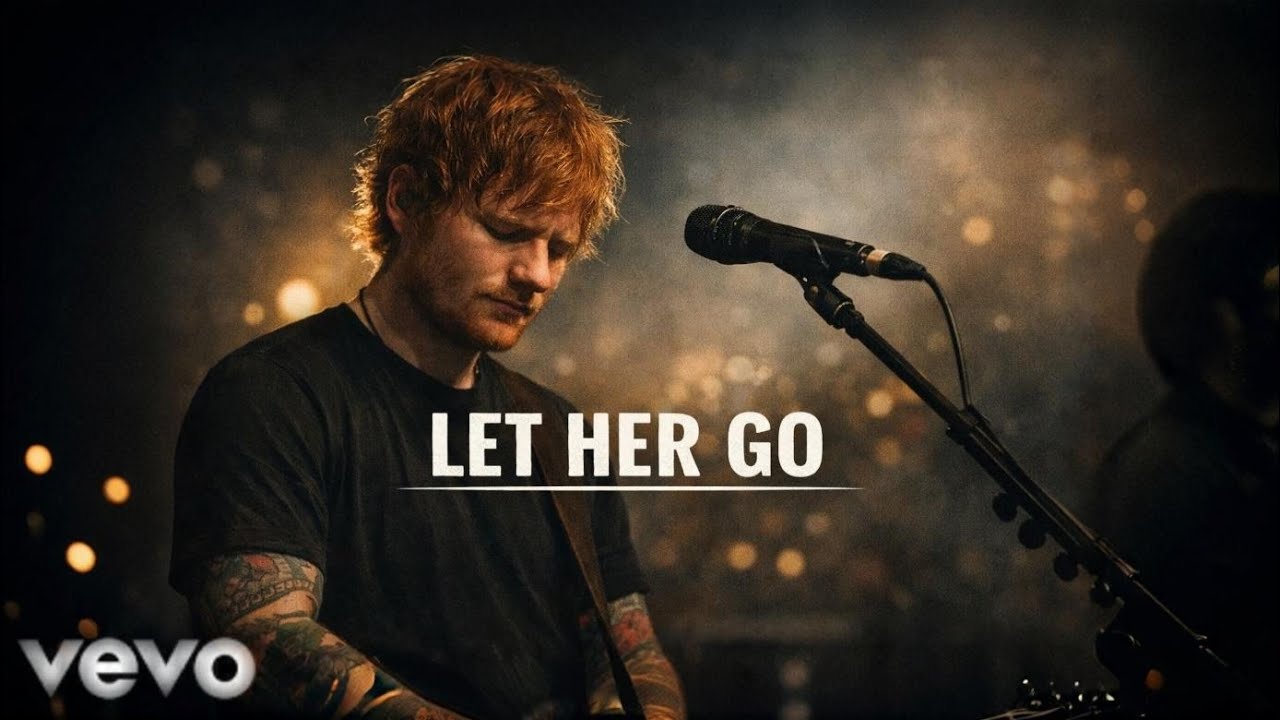 Ed Sheeran - LET HER GO | New Emotional Heart Touching & Acoustic Soul Ballad music lyric video 2026