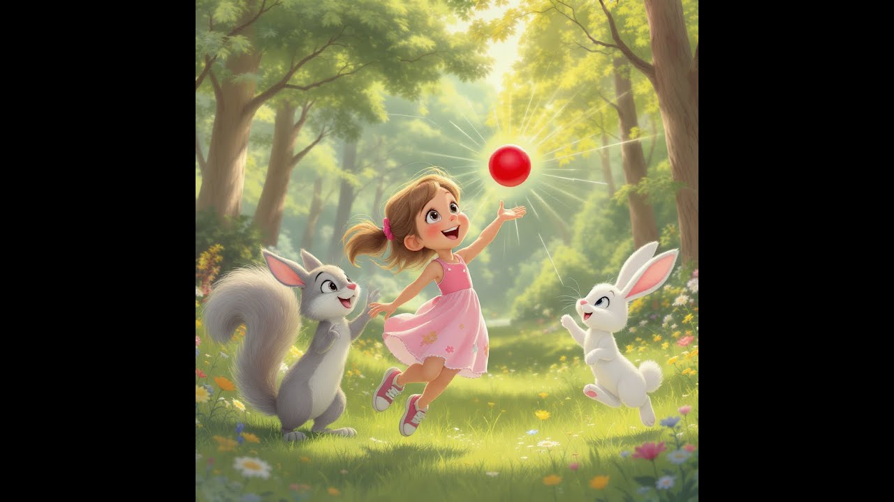 Zippy the Squirrel and the Bouncy Ball – Toddler Song - Teaches sharing, teamwork, and kindness.