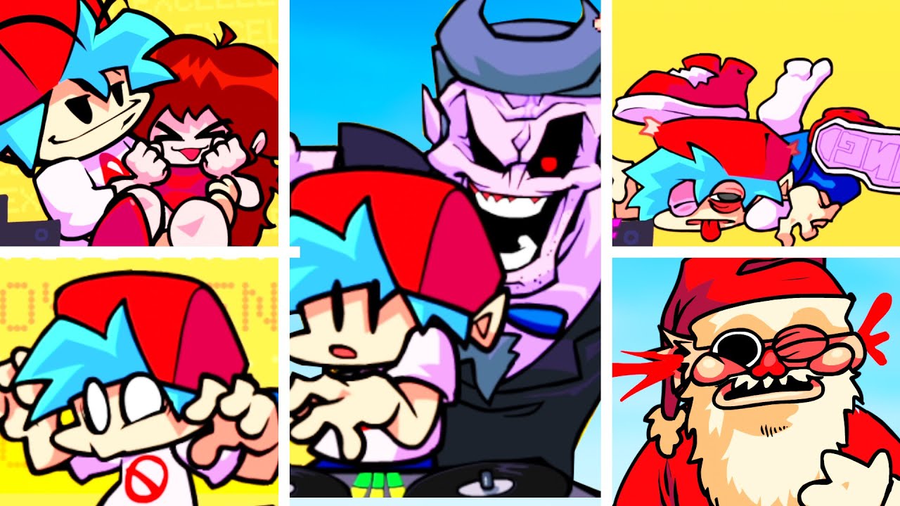 FNF PitStop Update: All New Animations (BF Idle, BF's Reactions, Result, Cutscene)