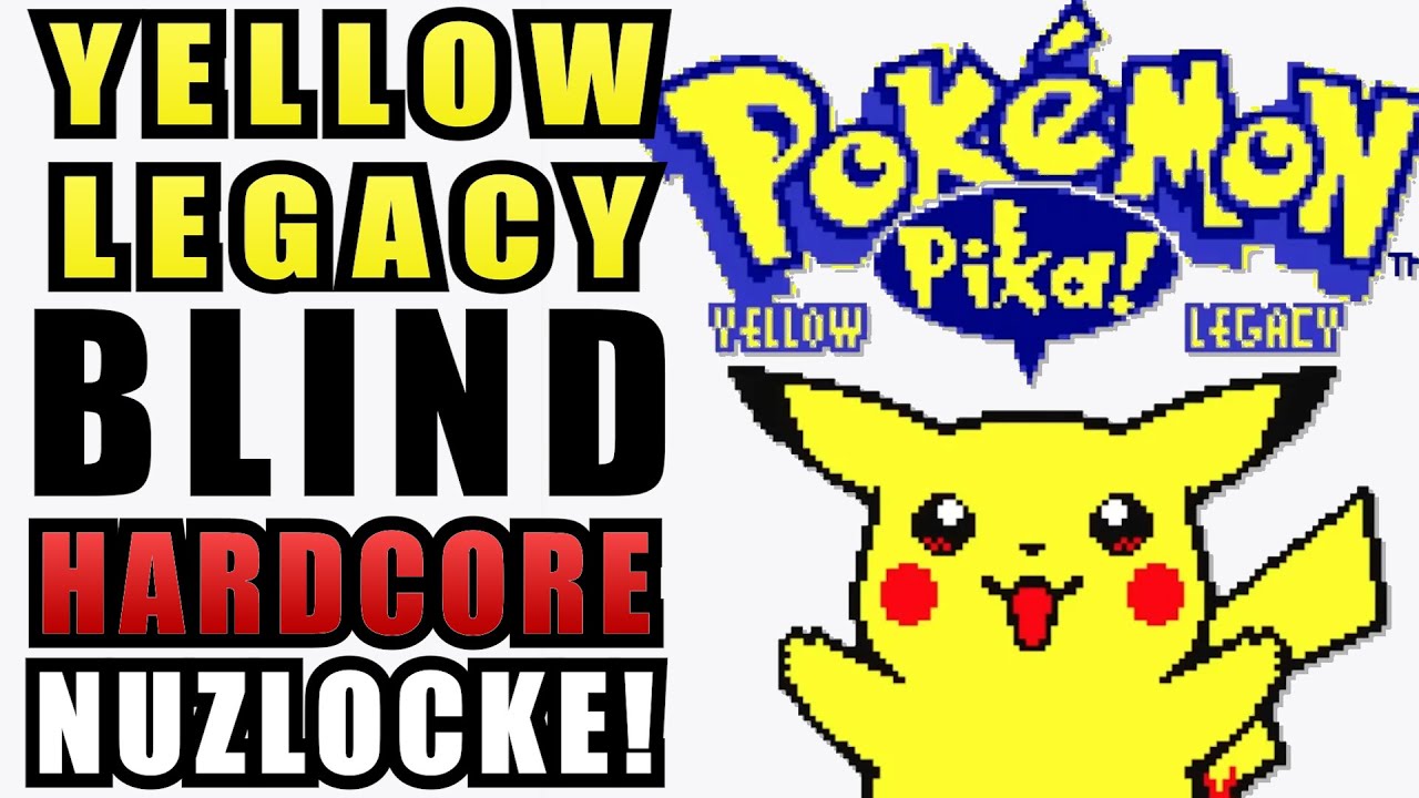 Can I Beat the PERFECT Pok&eacute;mon Yellow Rom Hack BLIND? (Yellow Legacy Hardcore Nuzlocke)
