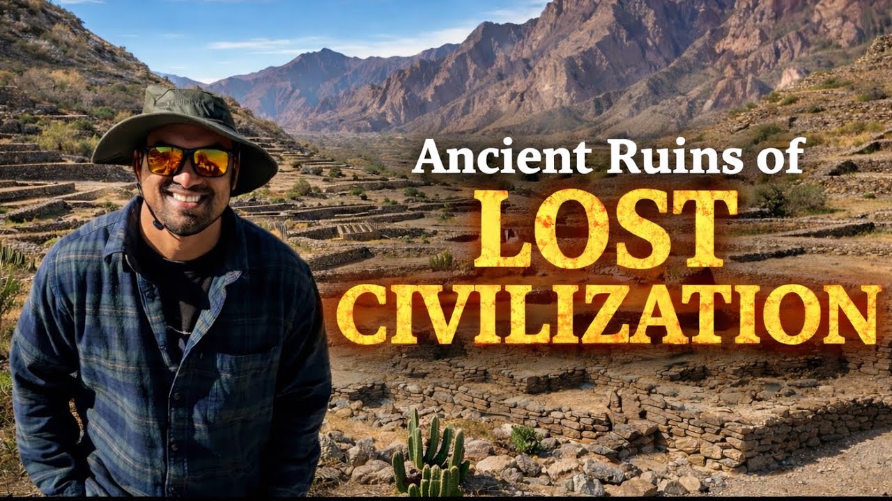 Indian Explores Argentina’s Oldest Ruins 🇮🇳🇦🇷