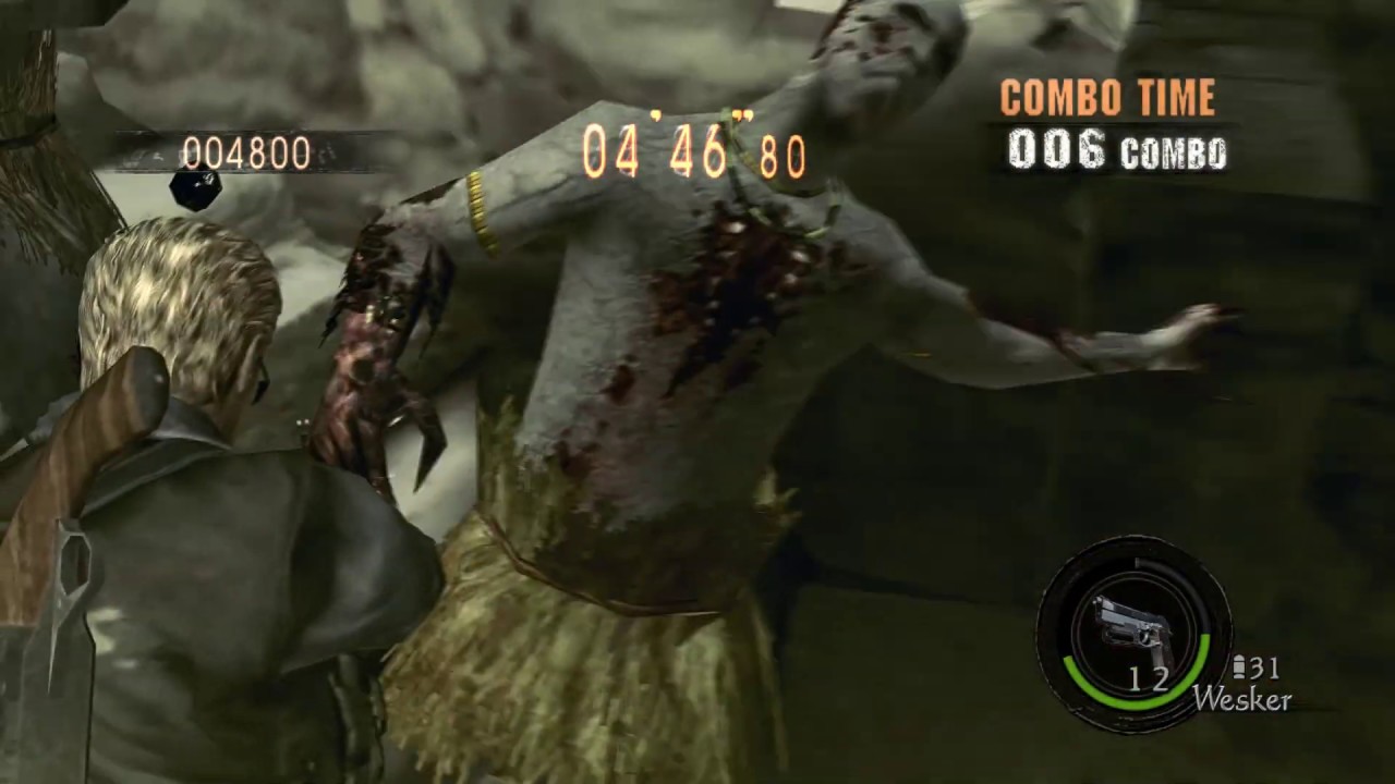 RE5 Mercs Solo AR 古代遺跡 902k