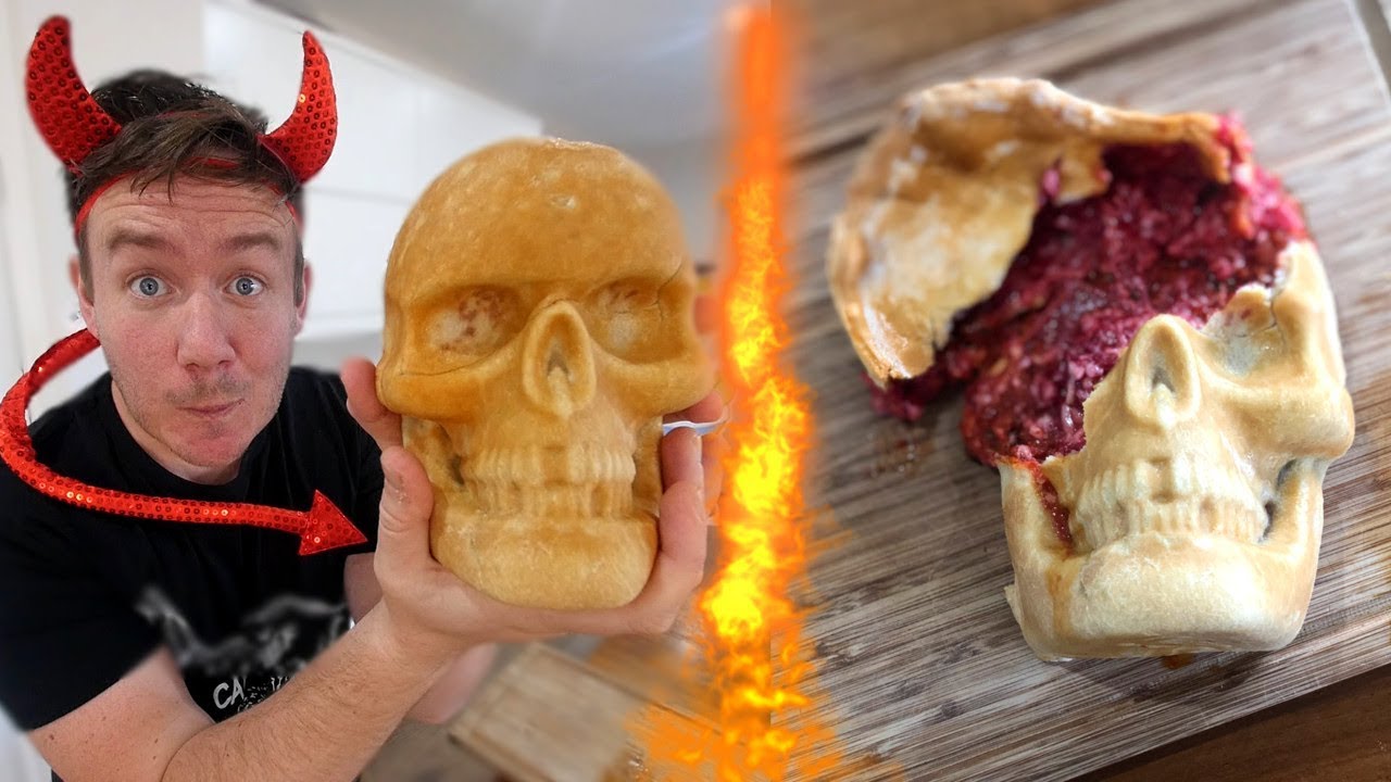 Czaszka z pizzy (Skullzone?!) i czaszki z czekolady!