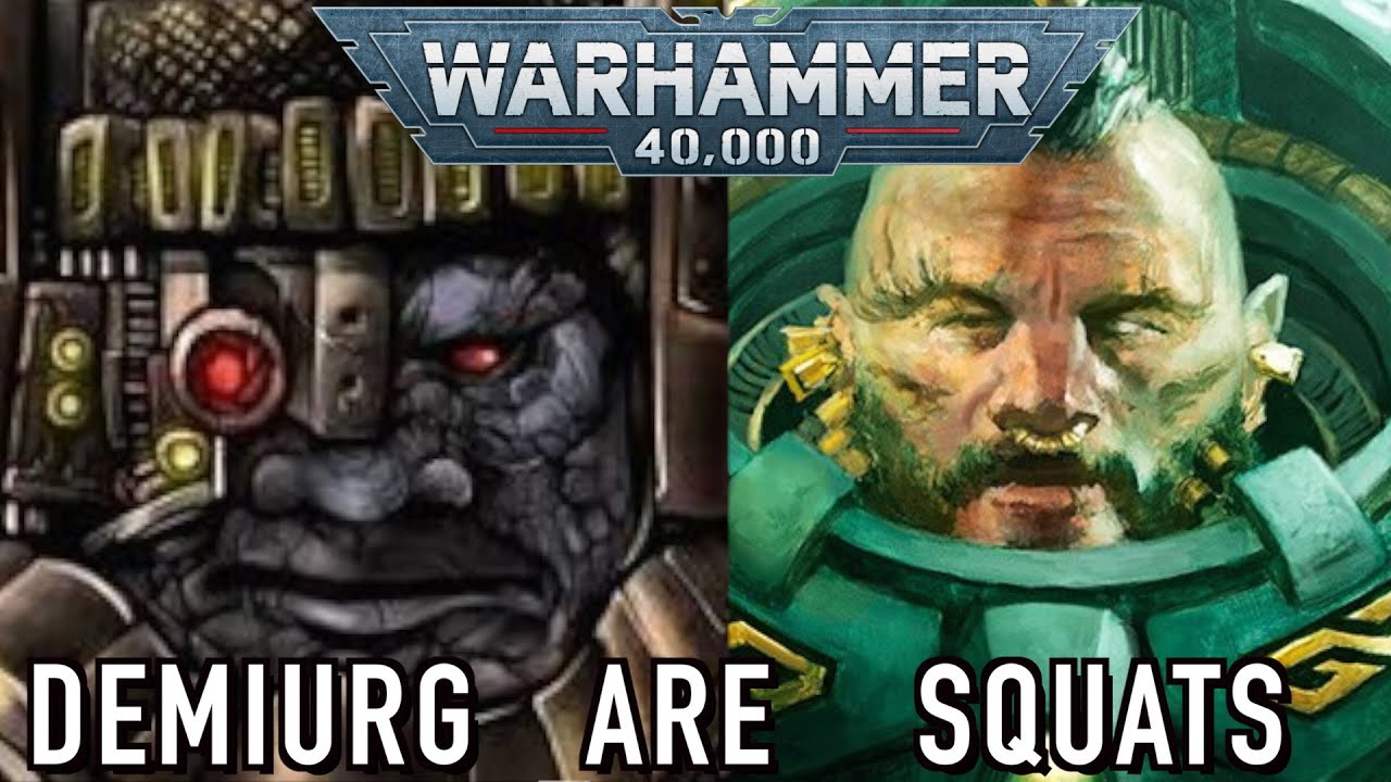 Squats are Tau Auxillaries League of Votann Lore Theory Warhammer 40k