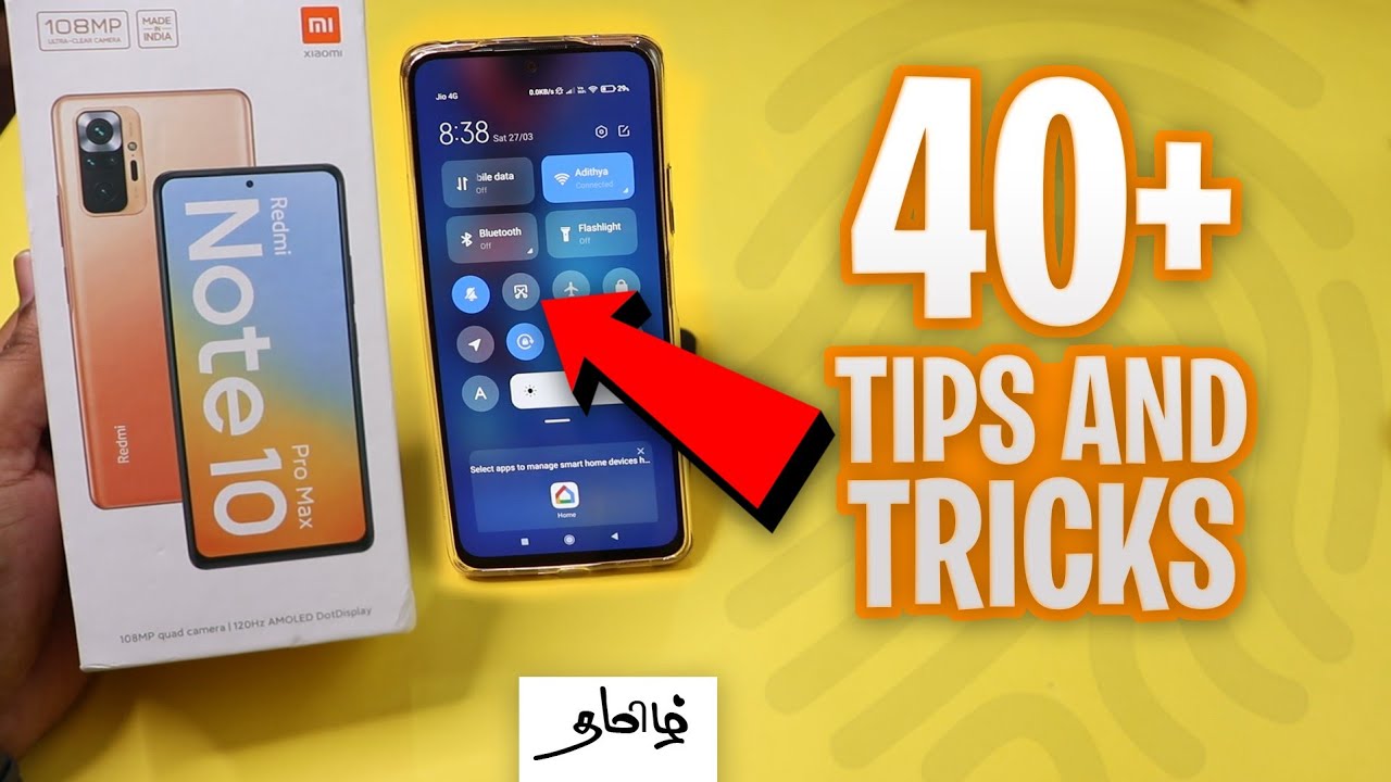 Redmi Note 10 pro & Pro Max 40+ tips and tricks in Tamil
