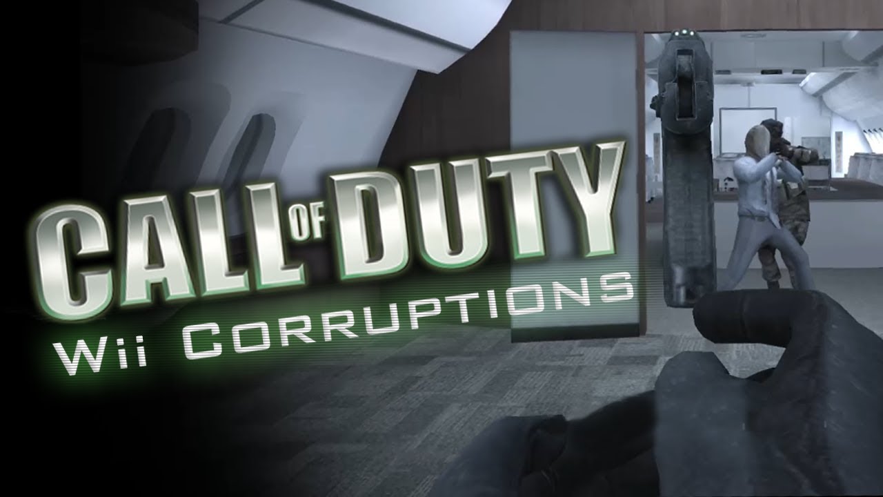 I broke Call Of Duty: Modern Warfare (Wii Corruptions)
