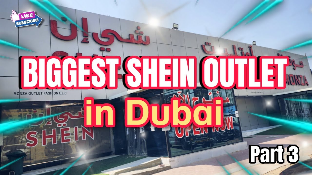 CHECK THE BIGGEST SHEIN OUTLET IN UAE | PART 3 #shein #biggest #dubai #check #wheretogo
